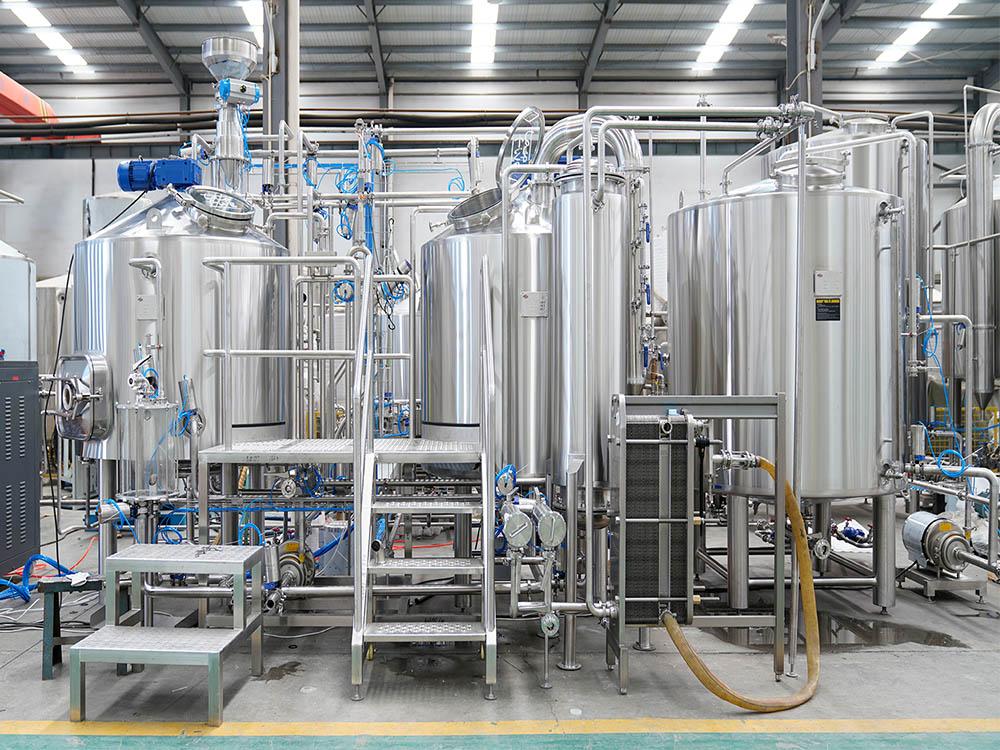 1000L PLC Controlled Beer Brewery in France